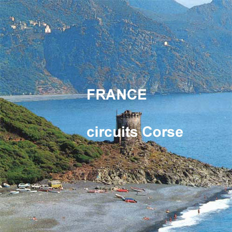 Carnets  et photos de Voyage - France - Circuits Corse